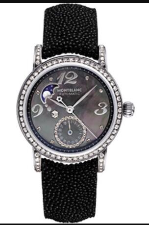 Copy Montblanc Star Lady Moonphase Automatic Diamonds Watch AAA 101627