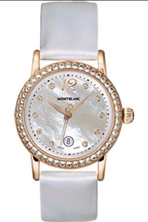 Copy Montblanc Star Gold Mini Diamonds Watch 101630