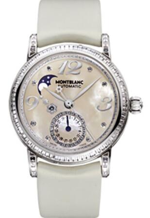 Copy Montblanc Star Lady Moonphase Automatic Diamonds Watch AAA 103685