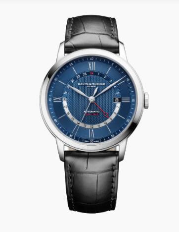 Replica Baume and Mercier Classima 10482 Dual Time Watch for Men