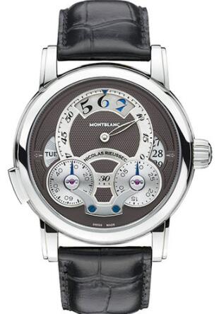 Replica Montblanc Nicolas Rieussec Rising Hours Chronograph Watch 108790