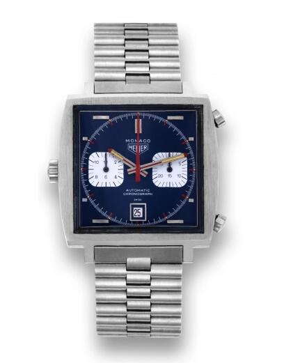 Replica TAG Heuer Monaco Calibre 12 Blue Watch 1133B