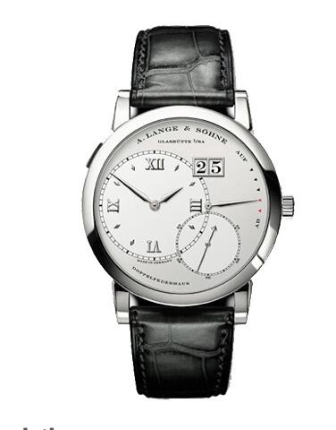 Replica A. Lange & Söhne 115.025 Grand Lange 1 Platinum Silver Watch