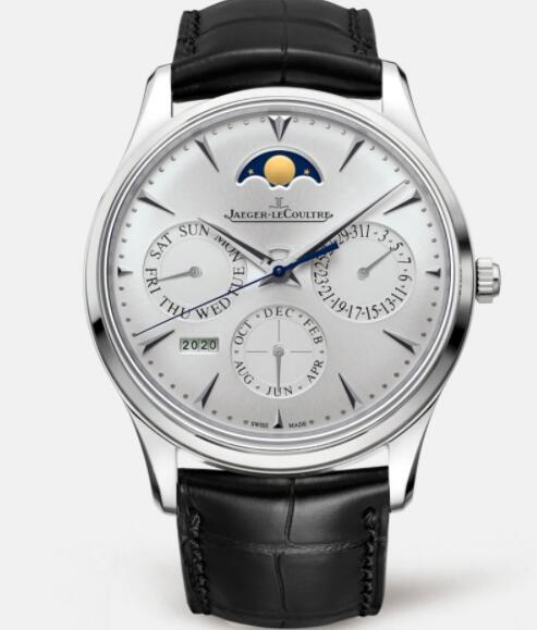 Replica Jaeger Lecoultre Master Ultra Thin Perpetual 130842J Stainless Steel Men Watch Automatic self-winding