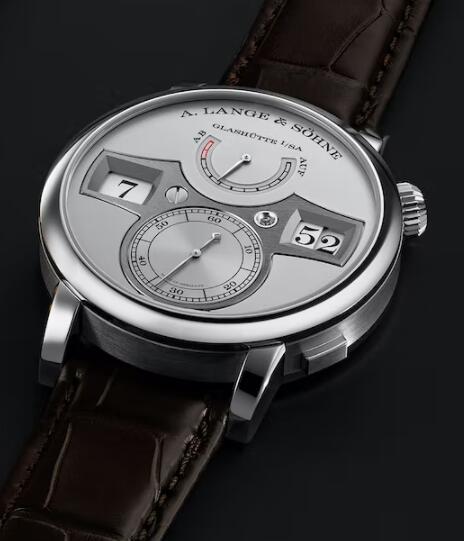 A. Lange & Söhne Zeitwerk Replica Watch platinum 142.025