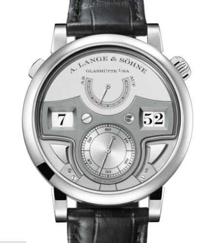 A Lange and Sohne Zeitwerk Minute Repetition Replica Watch Platinum with dial in rhodié 147.025