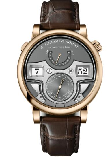 A. Lange & Söhne Zeitwerk Minute Repeater Honeygold Replica Watch 147.050F