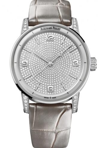 Audemars Piguet CODE 11.59 Automatic White Gold Diamond Replica Watch 15210BC.ZZ.D128CR.01