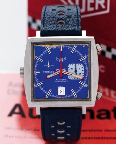 Replica TAG Heuer Monaco Calibre 15 Blue Watch 1533B