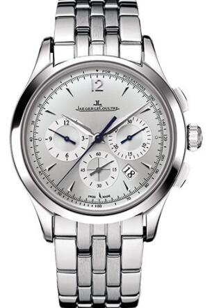 Jaeger-LeCoultre Master Chronograph - Stainless Steel Case - Silvered Grey Dial - Bracelet Replica Watch 1538120