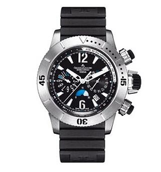 Jaeger-LeCoultre Master Compressor Diver Chronograph Titanium Rubber Replica Watch 186T670