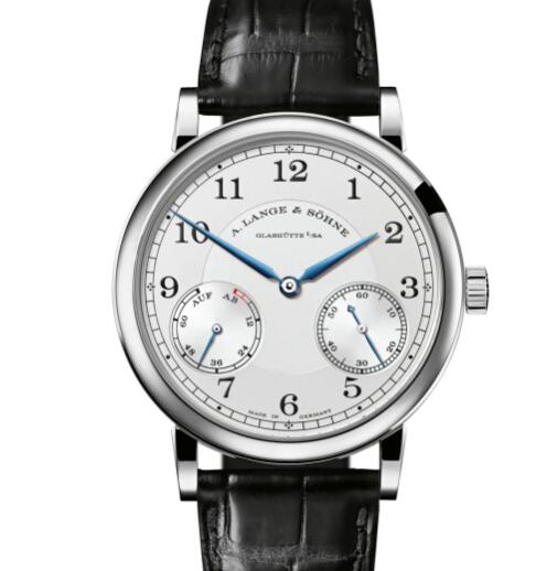 A Lange & Sohne 1815 UP/DOWN Replica Watch White gold with dial in argenté 234.026