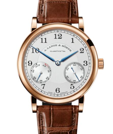 A Lange & Sohne 1815 UP/DOWN Replica Watch Pink gold with dial in argenté 234.032