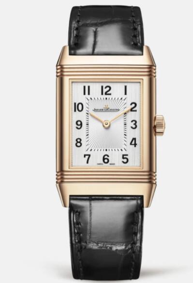Jaeger Lecoultre Reverso Classic Medium Thin Pink Gold Ladies Manual-winding Replica Watch 2542540