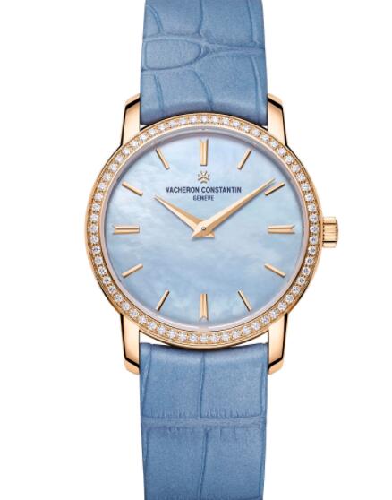 Vacheron Constantin Traditionnelle Quartz Pink Gold 30mm Replica Watch 25558/000R-B628