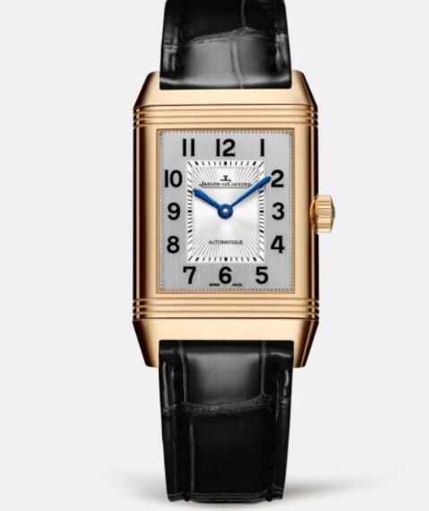 Jaeger Lecoultre Reverso Classic Medium Duetto Pink Gold Ladies Automatic self-winding Replica Watch 2572420