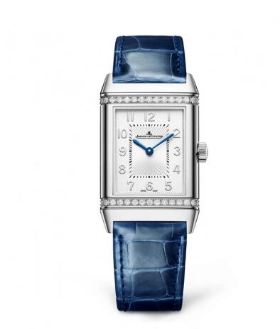 Jaeger-LeCoultre Reverso Classic Medium Duetto Stainless Steel Silver Replica Watch 2578480