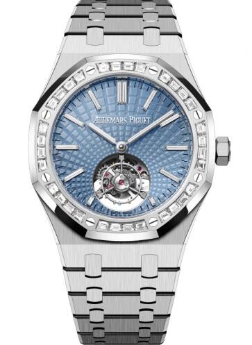 Audemars Piguet Royal Oak Self-Winding Flying Tourbillon Platinum 26535PT.ZZ.1220PT.01 Replica Watch