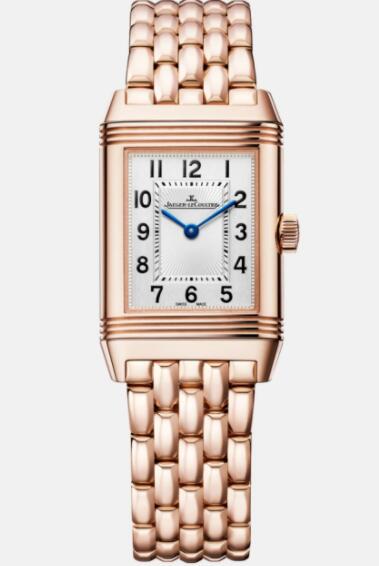 Jaeger Lecoultre Reverso Classic Small Duetto Pink Gold Ladies Manual-winding Replica Watch 2662130