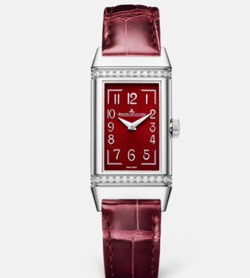 Jaeger Lecoultre Reverso One Quartz Stainless Steel Ladies Replica Watch 3288560