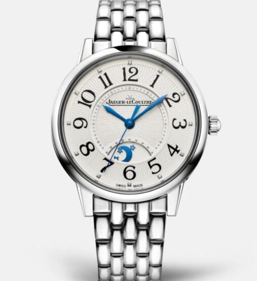 Jaeger Lecoultre Rendez Vous Night & Day Medium Automatic self-winding Stainless Steel Ladies Replica Watch 3448110