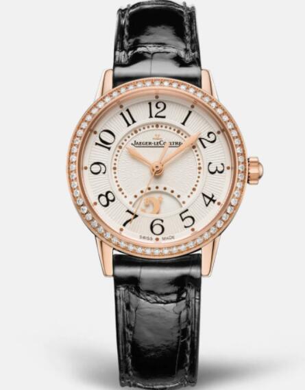 Jaeger Lecoultre Rendez Vous Night & Day Small Automatic self-winding Pink Gold Ladies Replica Watch 3462430