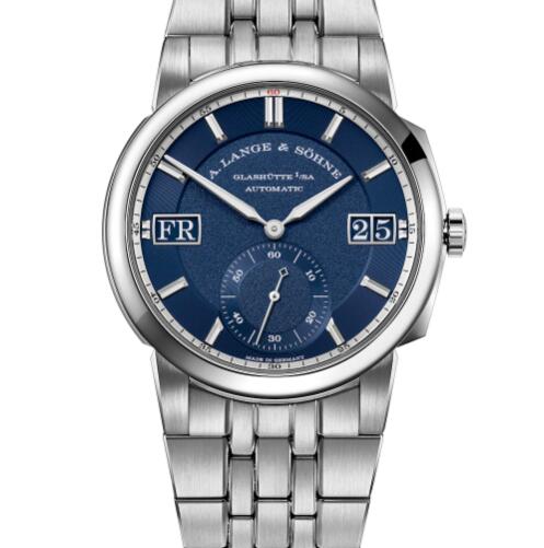 A Lange Sohne Odysseus for sale Replica Watch Stainless steel with dial in dark-blue 363.179