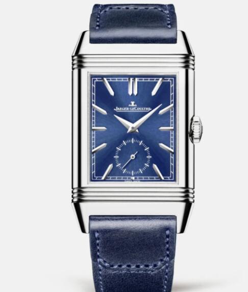 Jaeger Lecoultre Reverso Tribute Duoface Manual-winding Stainless Steel Men Replica Watch 3988482