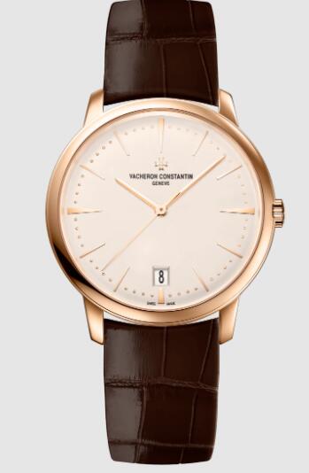 Vacheron Constantin Patrimony self-winding 18K 5N pink gold Replica Watch 4100U/000R-B180