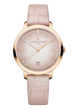 Vacheron Constantin Patrimony Self-Winding 36.5 Rose Gold Pink Replica Watch 4110U/000R-B905