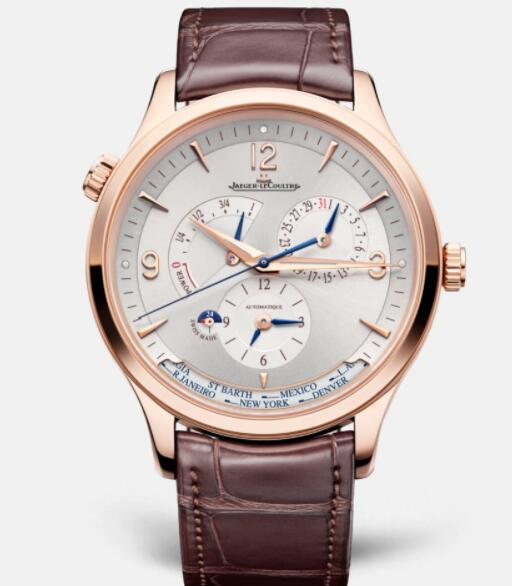 Replica Jaeger Lecoultre Master Control Geographic 4122520 Pink Gold Men Watch Automatic self-winding