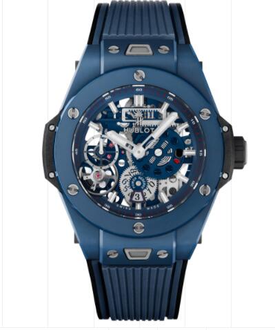 Hublot Big Bang MECA-10 Ceramic Blue 45 mm Replica Watch 414.EX.5123.RX