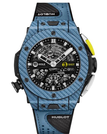 Hublot Big Bang Unico Golf Sky Blue Carbon Replica watch 416.YE.1120.VR