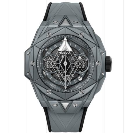 Hublot Big Bang Sang Bleu II Grey Ceramic 45 mm Replica Watch 418.FX.8007.RX.MXM21