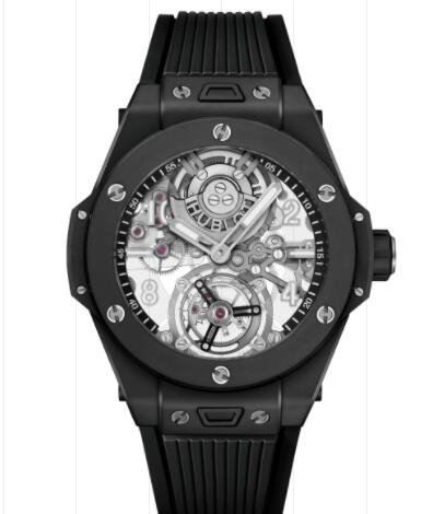 Hublot Big Bang Tourbillon Automatic Black Magic 45 mm Replica Watch 419.CI.0170.RX