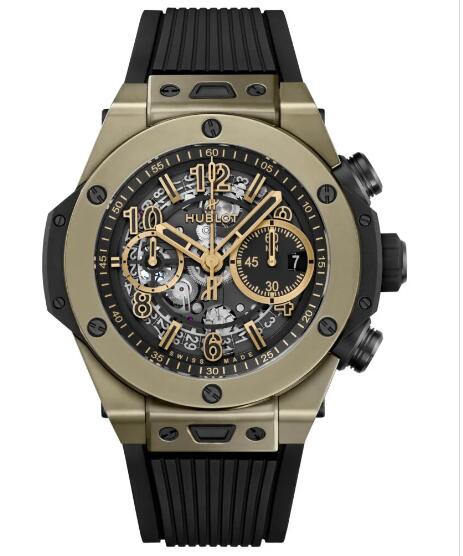 Hublot Big Bang Unico Full Magic Gold Replica Watch 421.MX.1130.RX