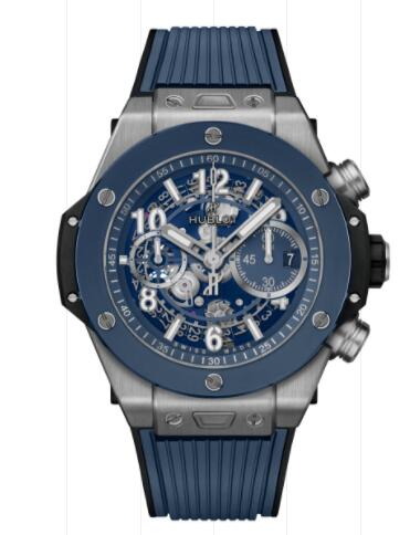 Hublot Big Bang Unico Titanium Blue Ceramic 44 mm Replica Watch 421.NL.5170.RX