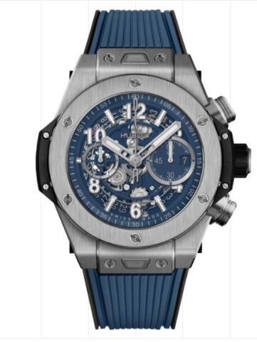 Hublot Big Bang Unico Titanium Blue 44 mm Replica Watch 421.NX.5170.RX