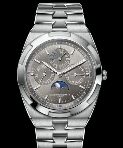 Vacheron Constantin Overseas Ultra-Thin Perpetual Calendar Replica Watch White Gold - White Gold Bracelet 4300V/120G-B102