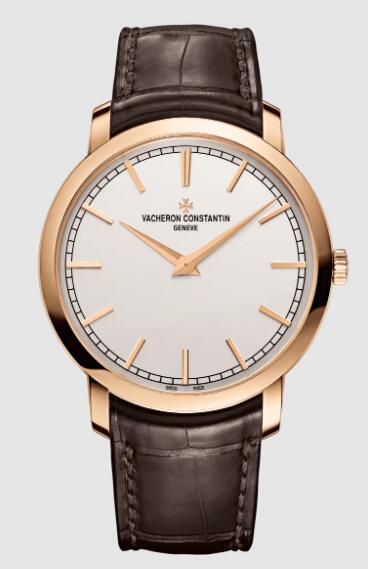 Vacheron Constantin Traditionnelle self-winding ultra-thin 18K 5N pink gold Replica Watch 43075/000R-9737