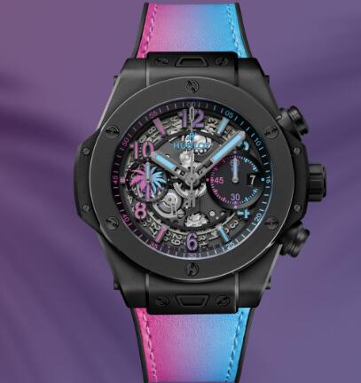 Hubot Big Bang Unico Magic City 42 mm Replica Watch 441.CI.1199.VR.HBM23