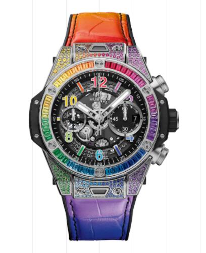 Hublot Big Bang Unico Titanium Rainbow 42 mm Replica Watch 441.NX.1117.LR.0999