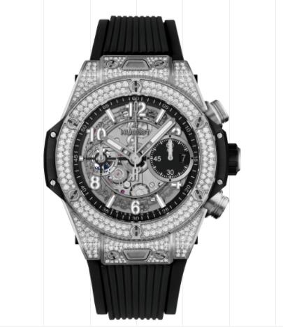 Hublot Big Bang Unico Titanium Pavé 42 mm Replica Watch 441.NX.1171.RX.1704
