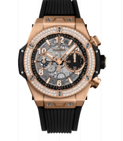 Hublot Big Bang Unico King Gold Diamonds 42 mm Replica Watch 441.OX.1181.RX.1104