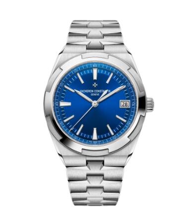 Vacheron Constantin Overseas Date Stainless Steel Blue Replica Watch 4520V/210A-B128