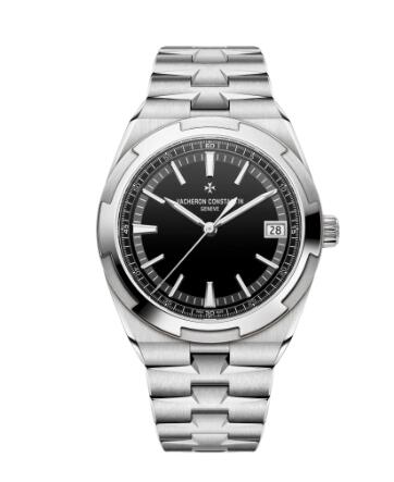 Vacheron Constantin Overseas Date Stainless Steel Black Replica Watch 4520V/210A-B483