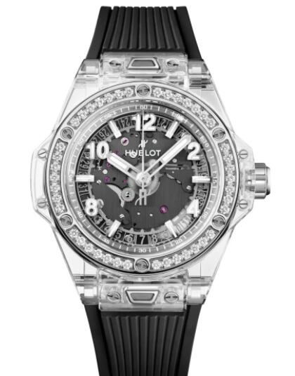 Hublot Big Bang One Click Sapphire Diamonds Replica Watch 465.JX.4902.RX.1204