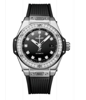 2022 Hublot Big Bang One Click Steel Diamonds Diamonds Dial 33 mm Replica Watch 485.SX.1270.RX.1204