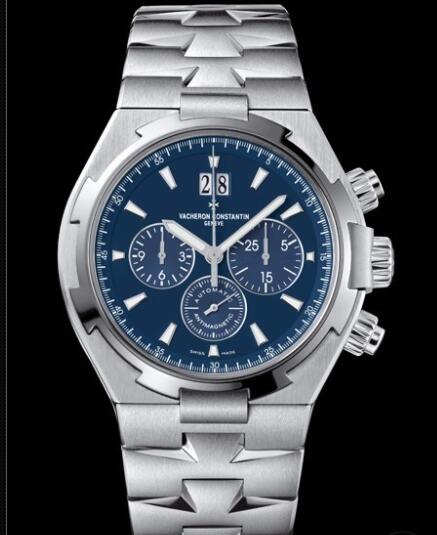 Vacheron Constantin Overseas Chronographe Replica Watch Steel - Steel Bracelet 49150/B01A-9745