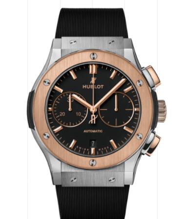 Hublot Classic Fusion Chronograph Titanium King Gold 45 mm Replica Watch 521.NO.1181.RX